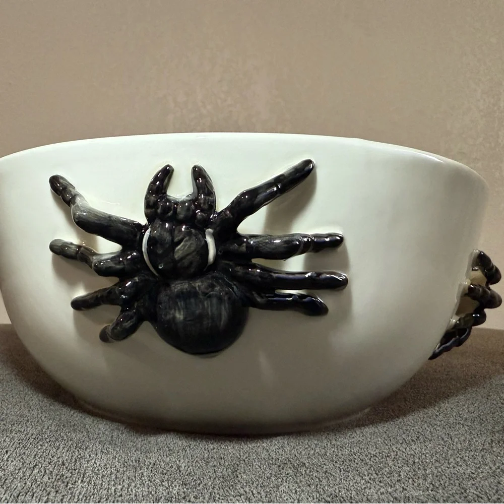 Williams Sonoma Spider Candy Bowl